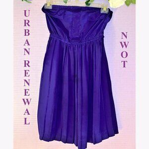 New Without Tags Urban Renewal Purple Halter  Dress or Top Size Small to…